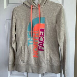 The North Face Hoodie women’s small beige